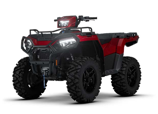 Sportsman 570 Trail Sunset Red